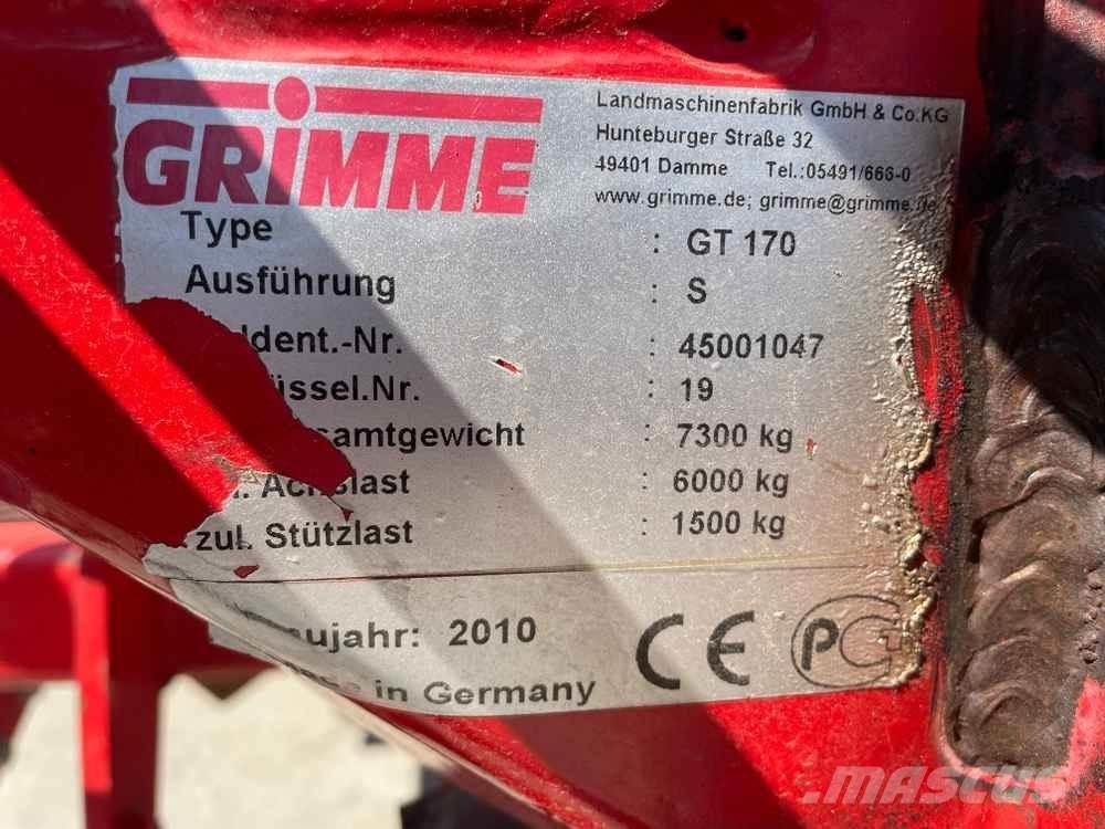 Grimme GT 170 Otra maquinaria agrícola