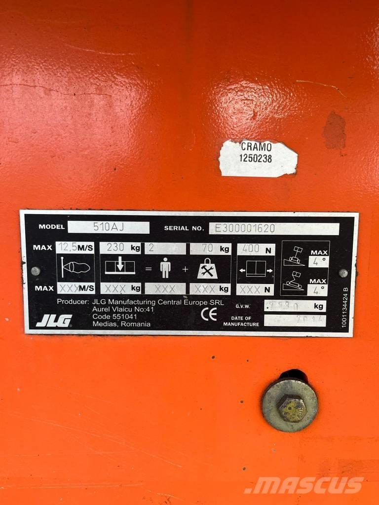 JLG 510 AJ Plataformas con brazo de elevación manual