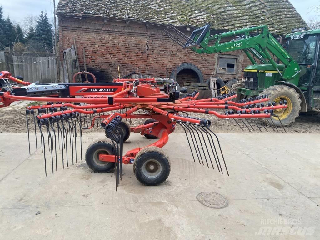 Kuhn GT 4731T Rastrilladoras y rastrilladoras giratorias