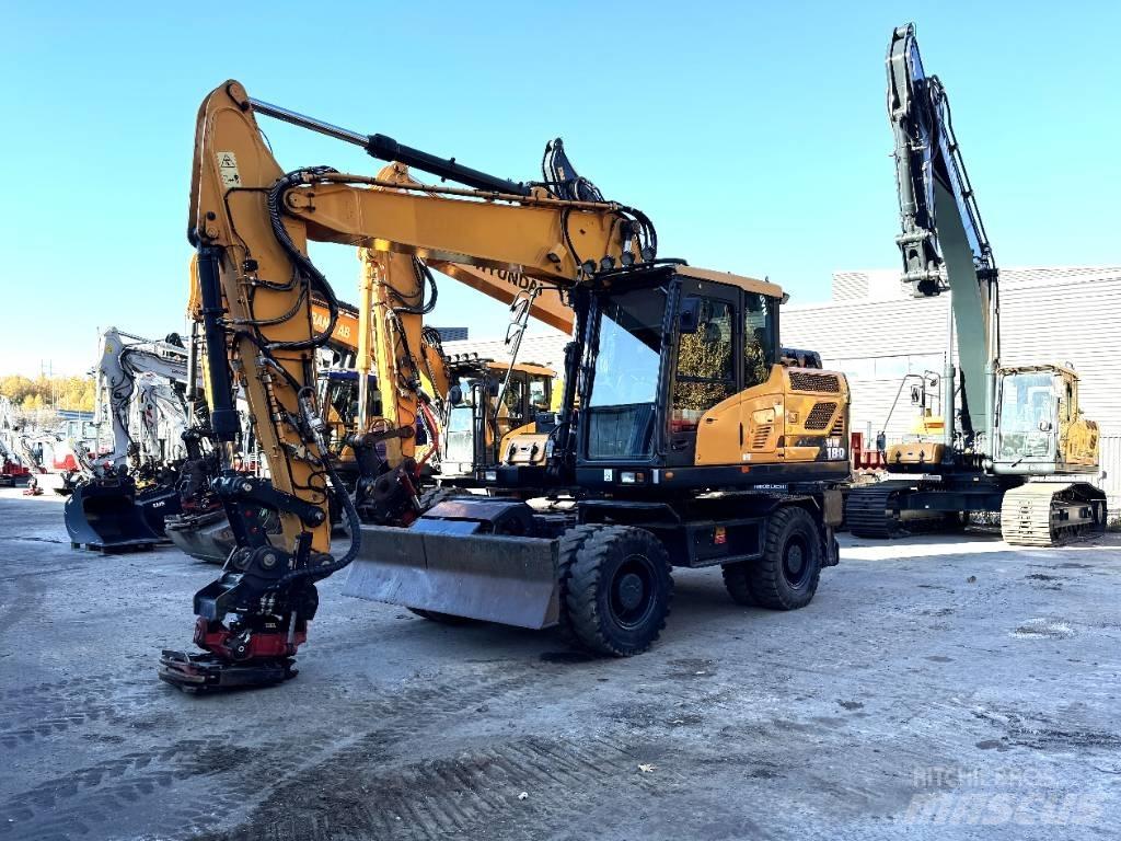 Hyundai HW180 Excavadoras de ruedas