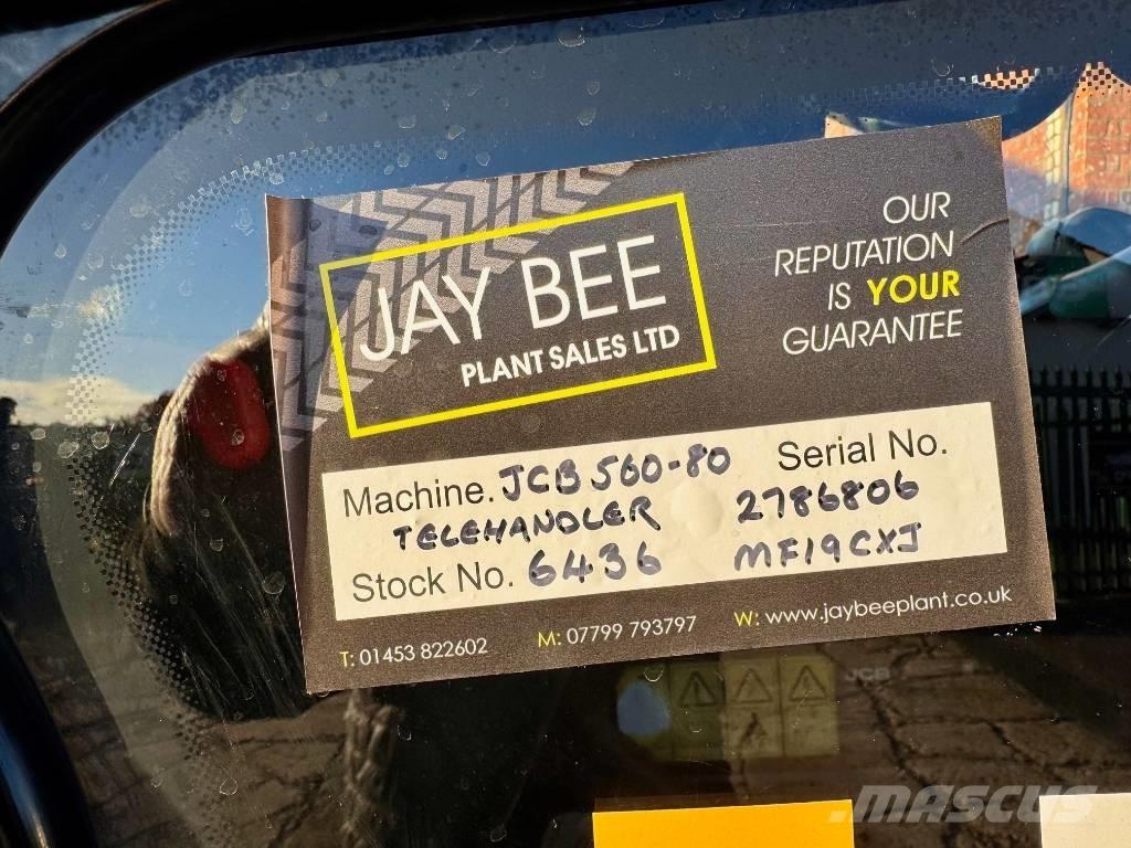 JCB 560-80 Carretillas telescópicas