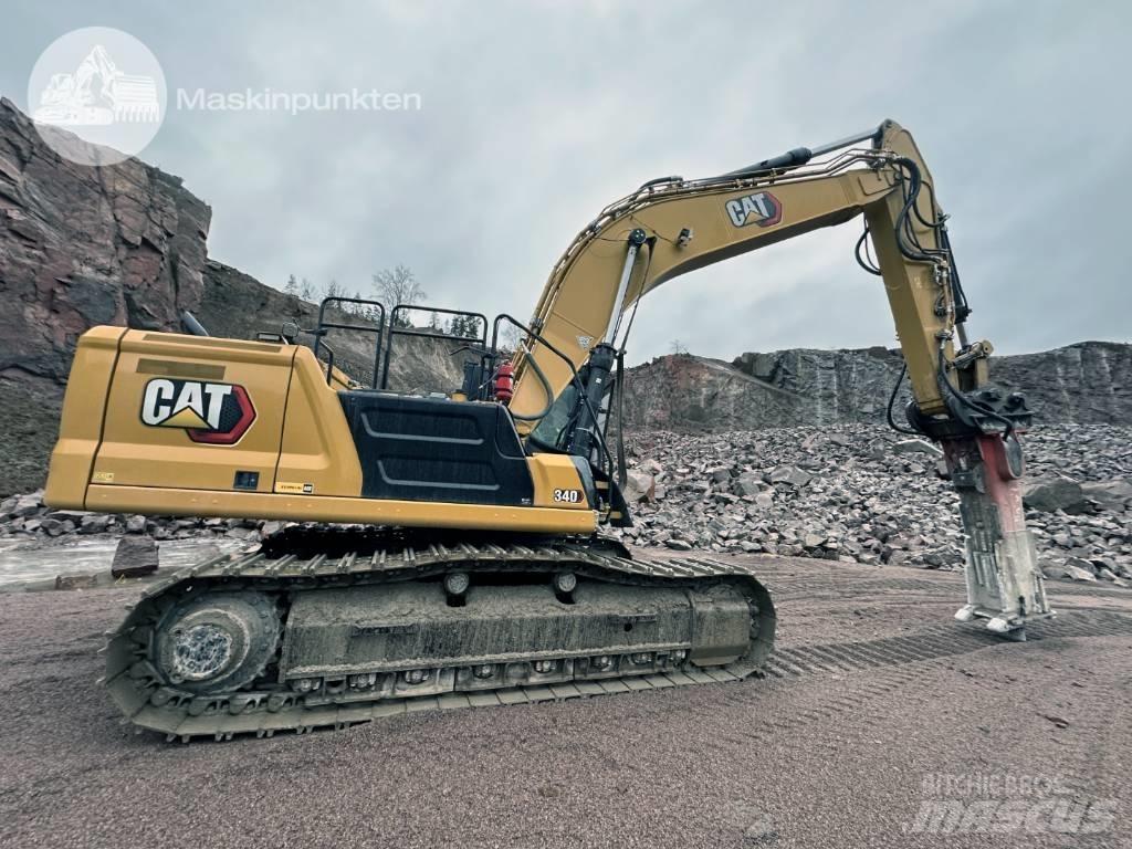 CAT 340 Excavadoras sobre orugas