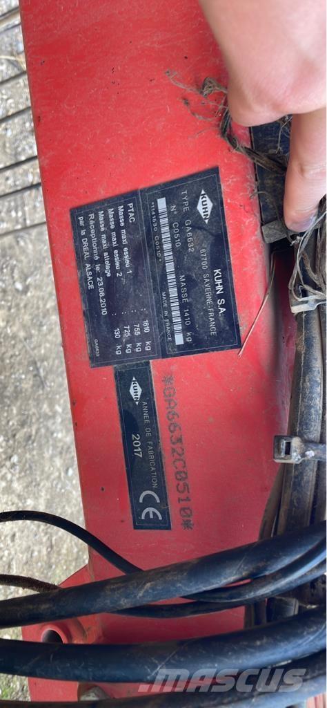 Kuhn GA 6632 Segadoras hileradoras