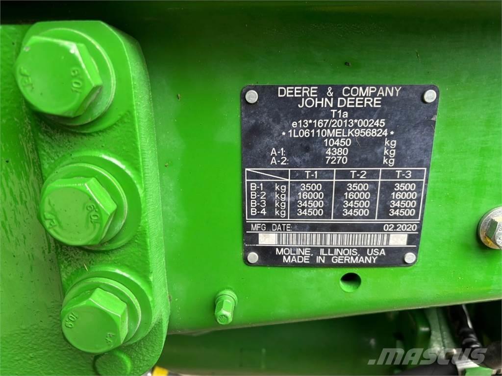 John Deere 6110M Tractores