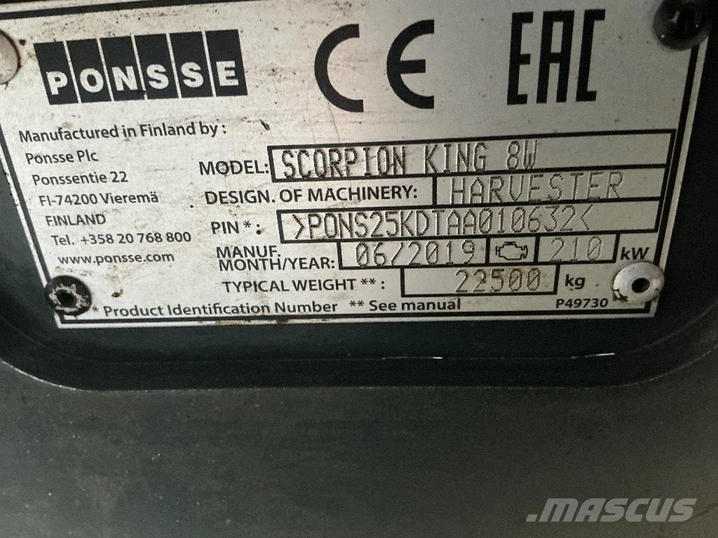 Ponsse Scorpion King Cosechadoras