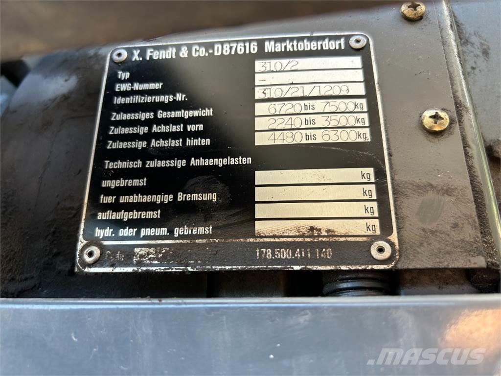 Fendt Farmer 310 Tractores