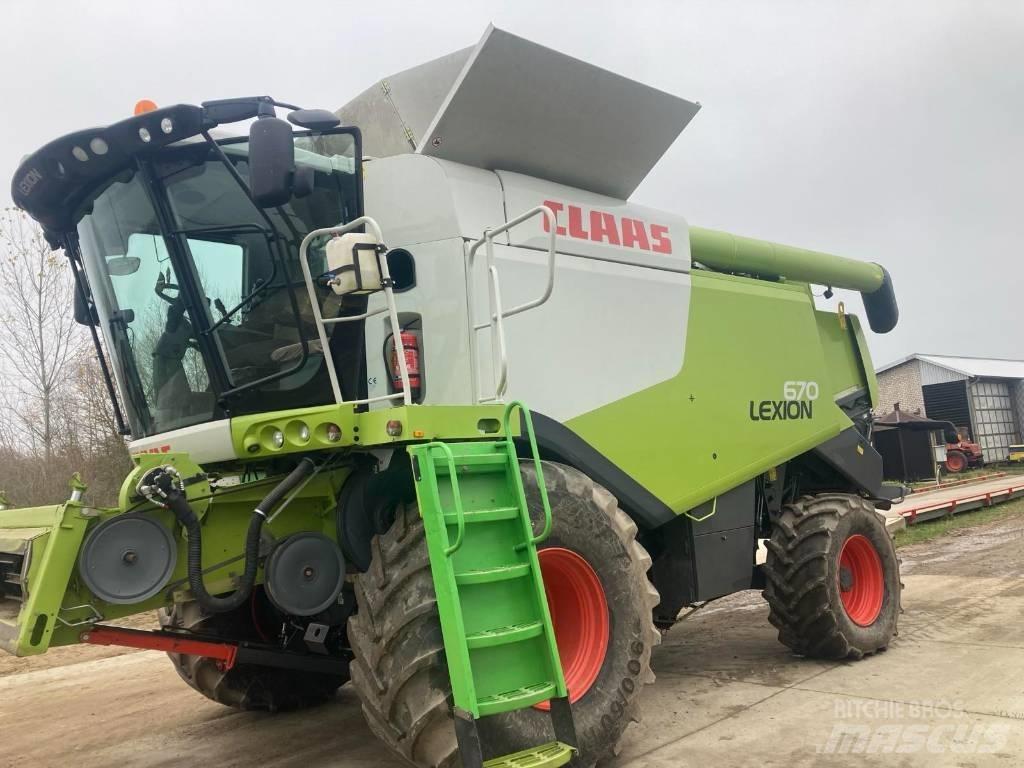 CLAAS Lexion 670 Cosechadoras combinadas