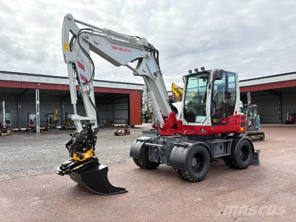 Takeuchi TB395W Excavadoras de ruedas