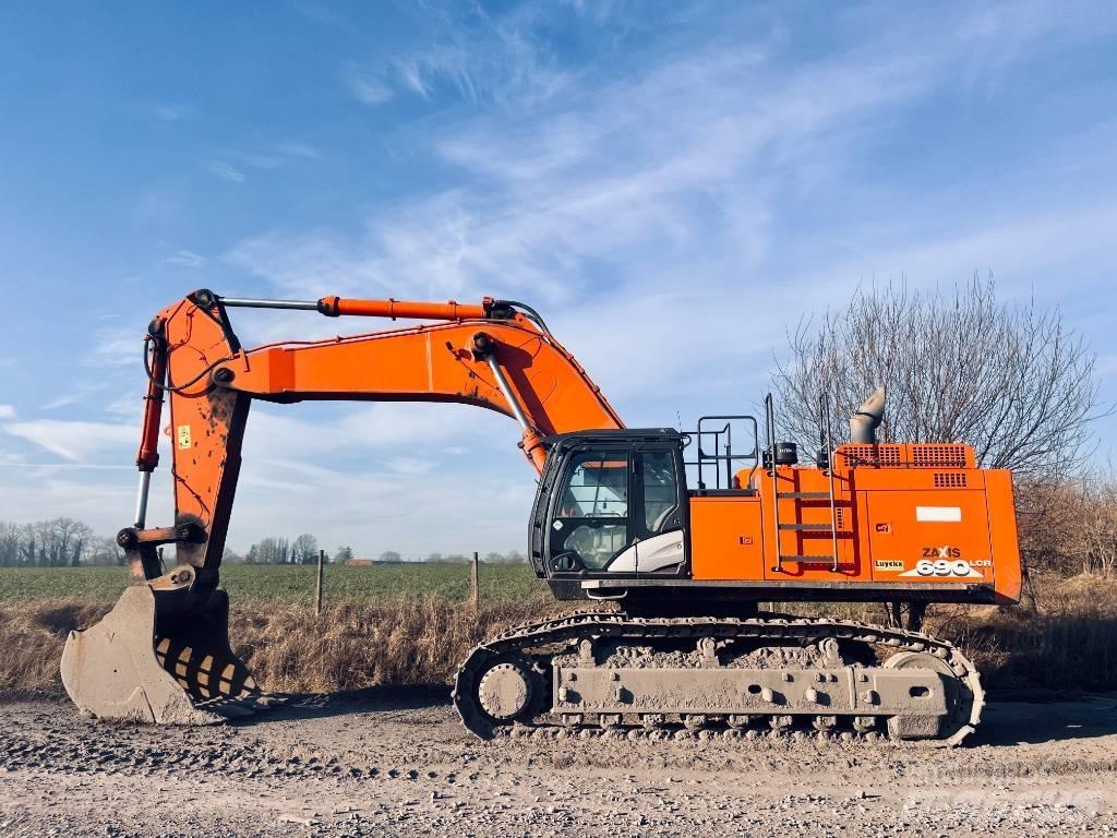 Hitachi ZX690LCR-6 Excavadoras sobre orugas