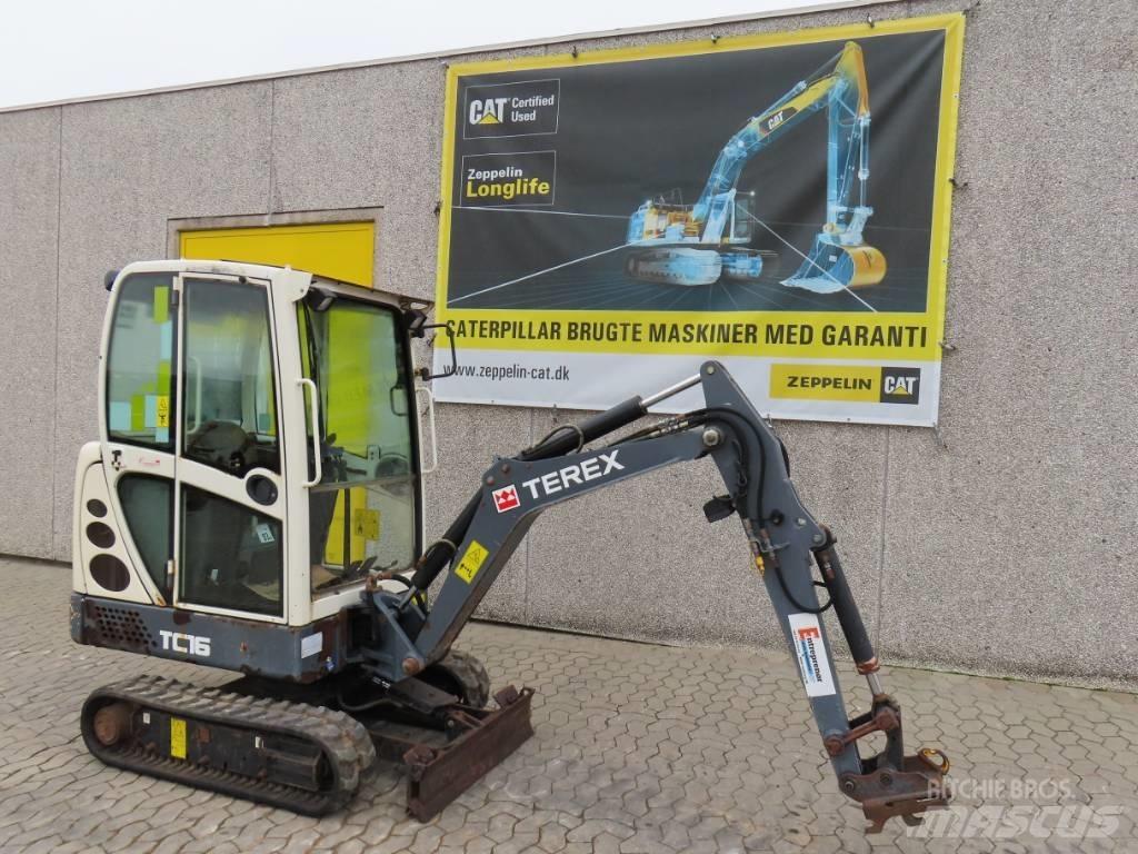 Terex TC 16 Miniexcavadoras