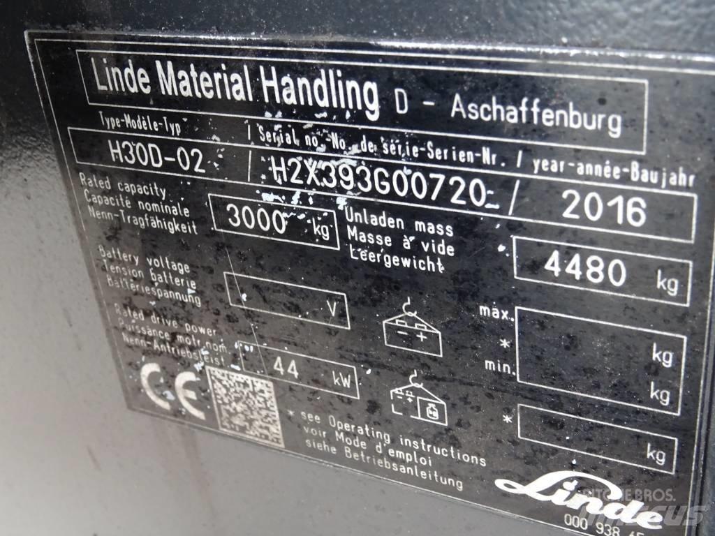 Linde H30D-02 Camiones diesel