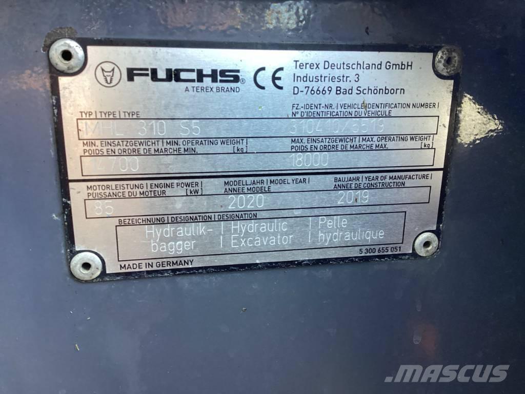 Fuchs MHL 310 S5 Manejadores de residuos industriales