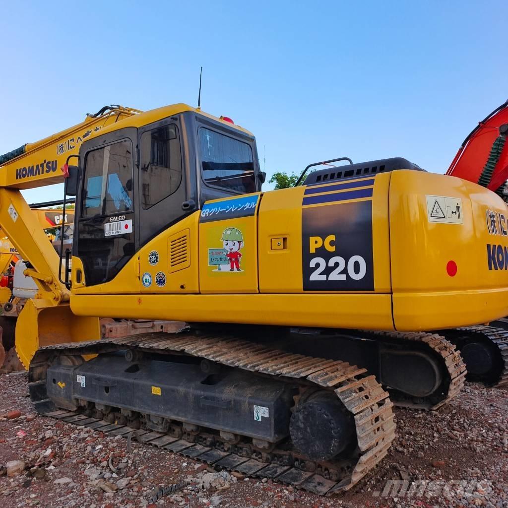 Komatsu PC 220 Excavadoras sobre orugas