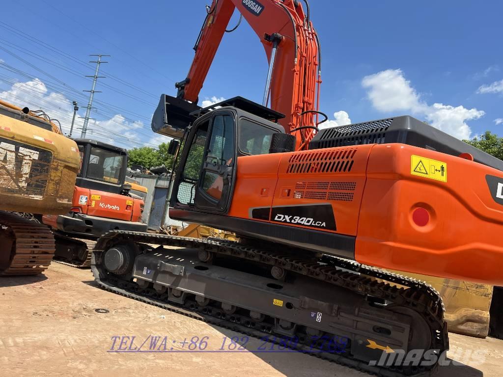 Doosan DX340 Excavadoras sobre orugas