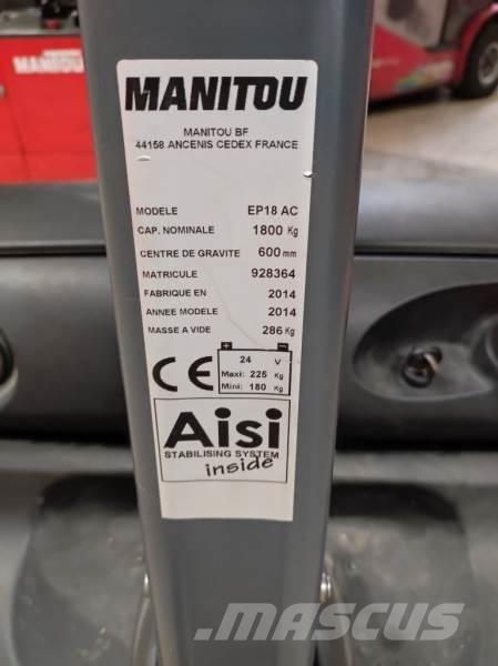 Manitou EP18 Apiladoras eléctricos