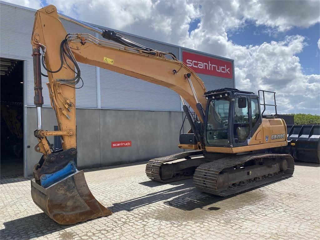 CASE CX210 Excavadoras sobre orugas