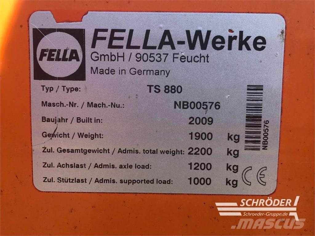 Fella TS 880 Segadoras hileradoras