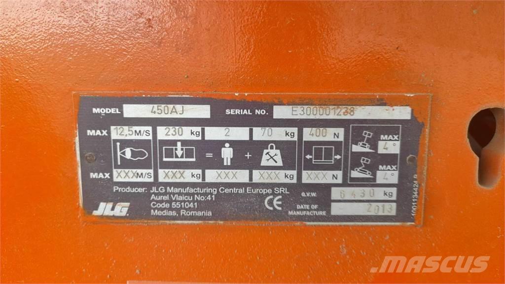 JLG 450AJSII Plataformas con brazo de elevación manual