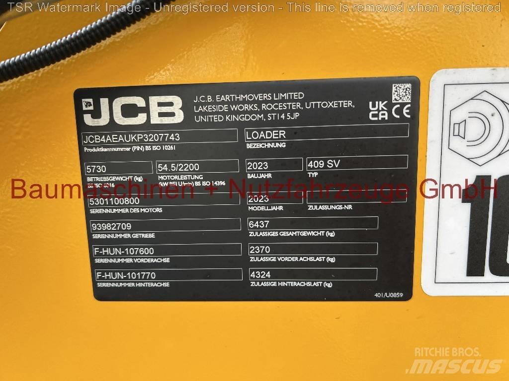 JCB 409 -gebraucht- Cargadoras sobre ruedas