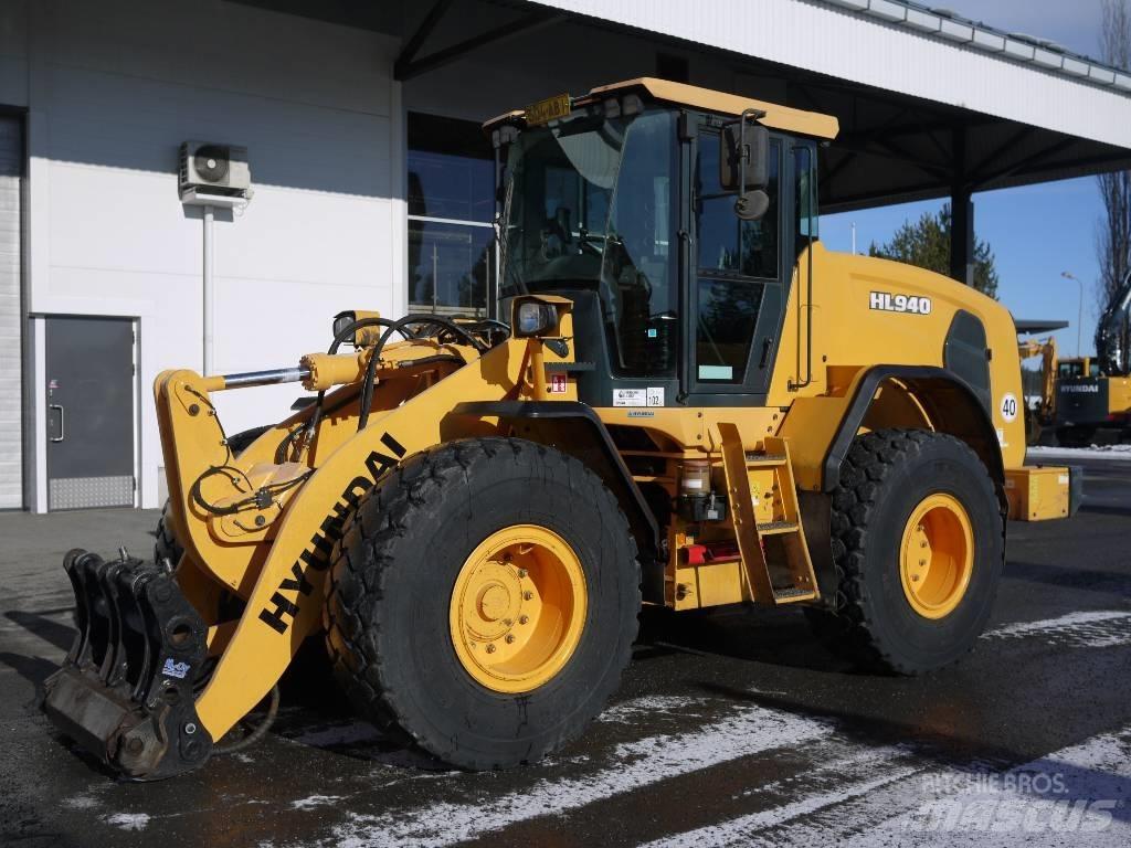 Hyundai HL 940 Cargadoras sobre ruedas