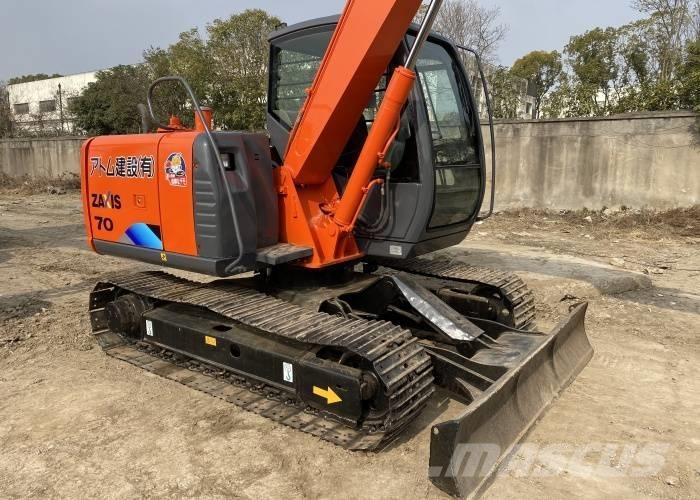 Hitachi ZX 70 Excavadoras sobre orugas