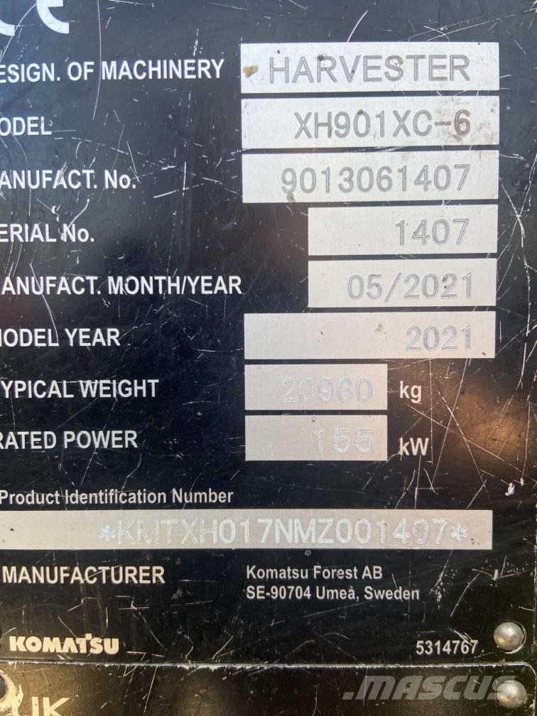 Komatsu 901XC Cosechadoras