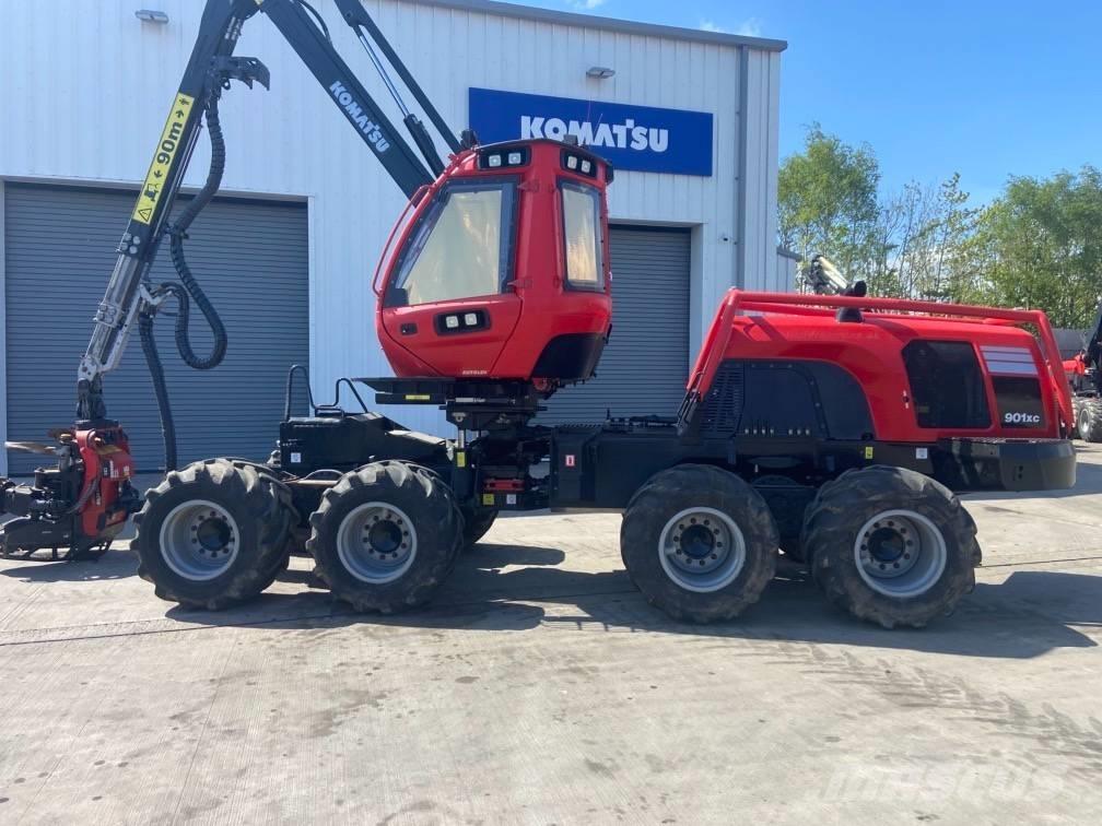 Komatsu 901XC Cosechadoras