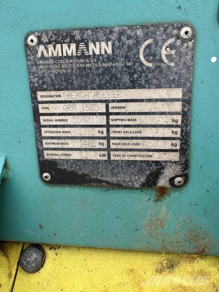 Ammann ARR 1585 Otros rodillos