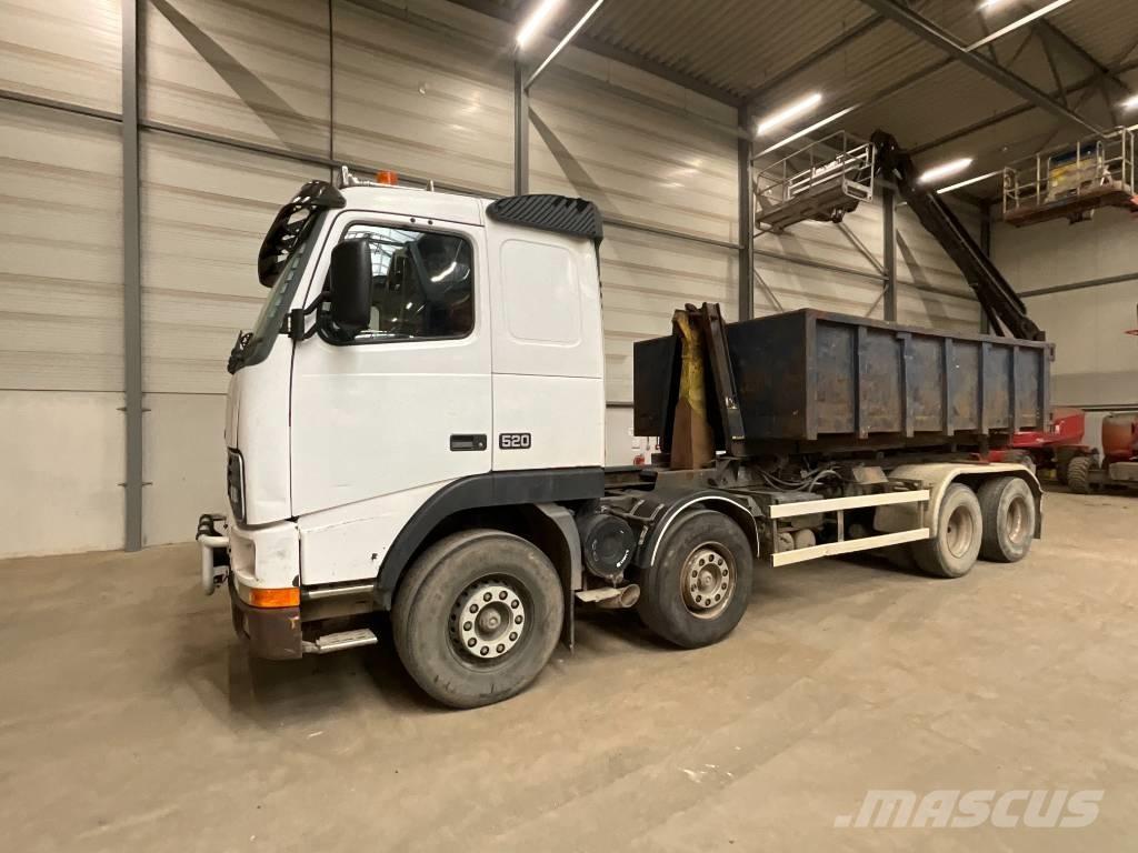 Volvo FH 16 520 8X4 Camiones elevadores de gancho