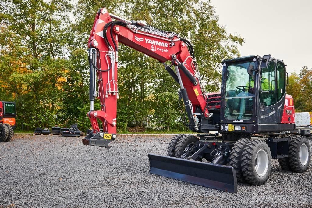 Yanmar B95W Excavadoras de ruedas