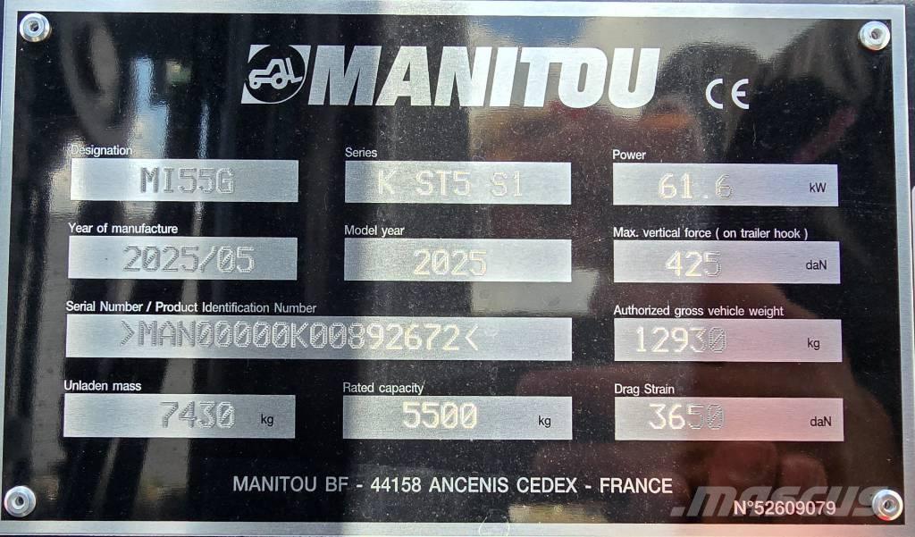 Manitou MI 55 G Camiones LPG