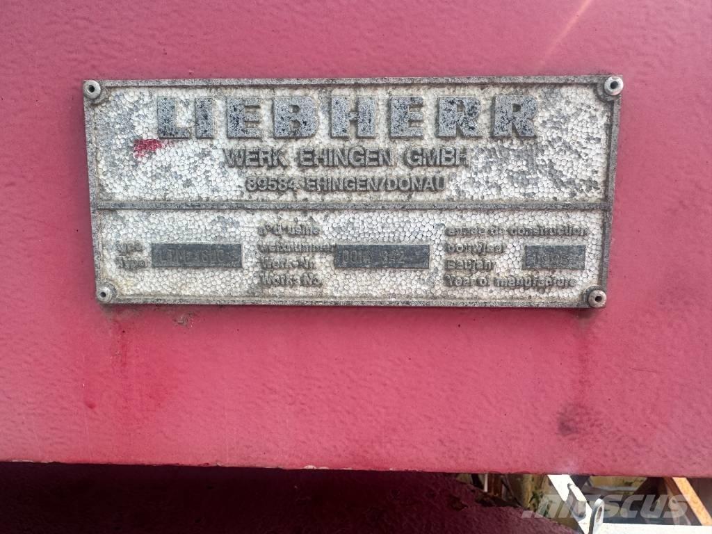 Liebherr LTM 1800 Grúas todo terreno