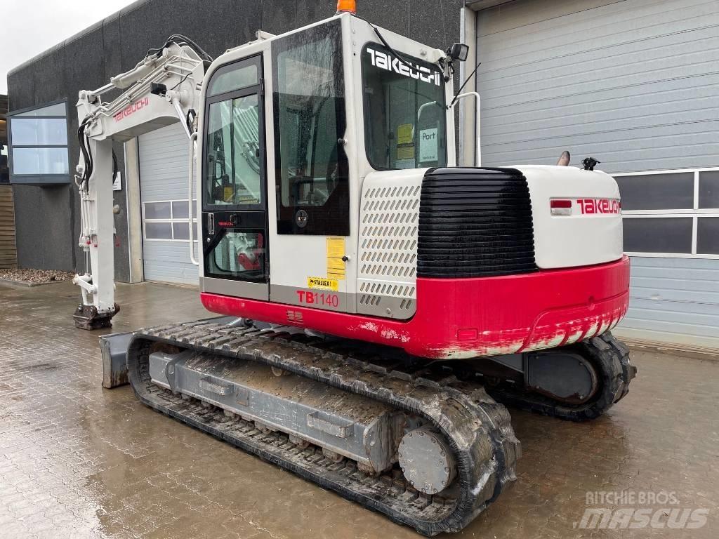 Takeuchi TB1140 Excavadoras sobre orugas