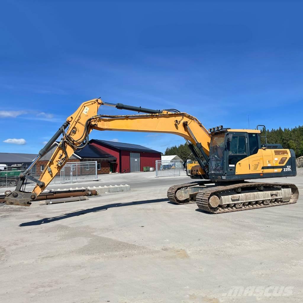 Hyundai HX220L Excavadoras sobre orugas