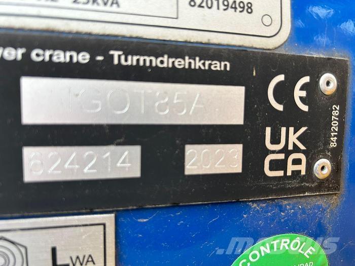 Potain IGO T 85 A Grúas torre