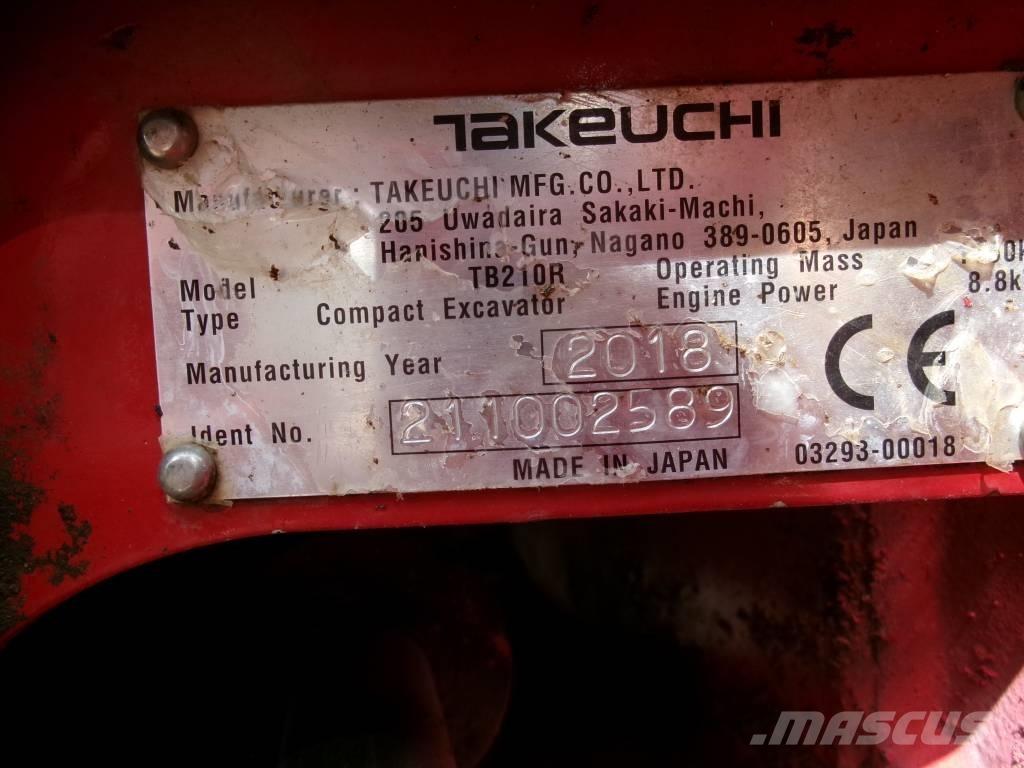 Takeuchi TB 210 R Miniexcavadoras
