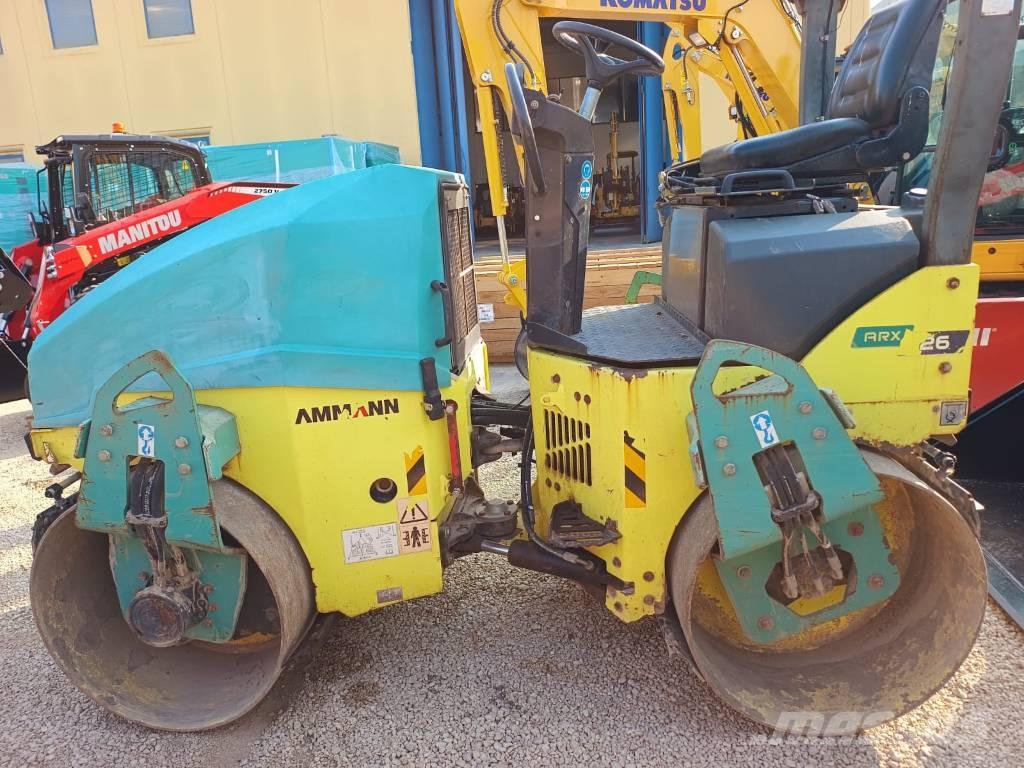 Ammann ARX 26 Rodillos de doble tambor