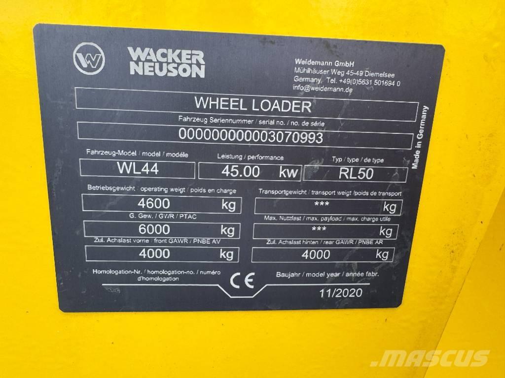 Wacker Neuson WL44 Cargadoras sobre ruedas