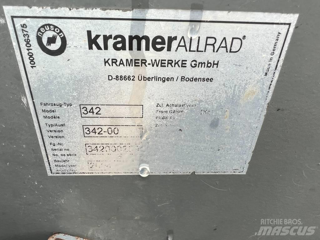 Kramer 380 shovel Cargadoras sobre ruedas