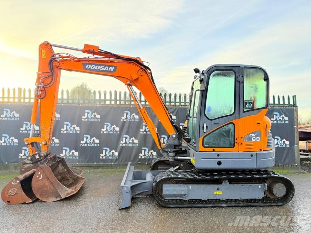 Doosan DX 63-3 Excavadoras sobre orugas