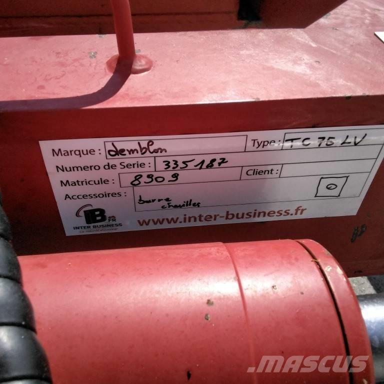 Demblon TC 75 LV Arados reversibles