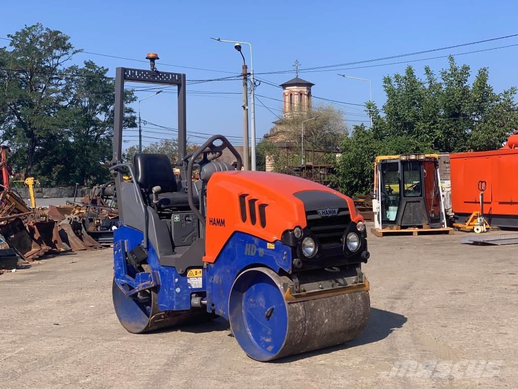 Hamm HD 8 VV Rodillos de doble tambor