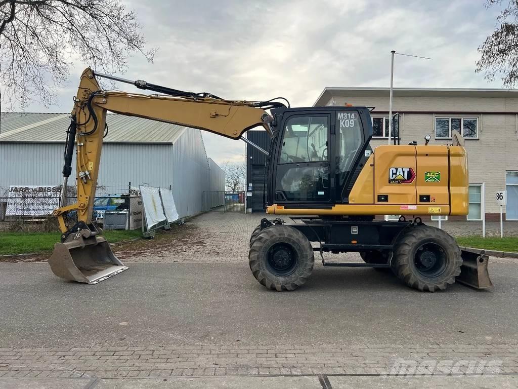 CAT 314 Next gen Excavadoras de ruedas