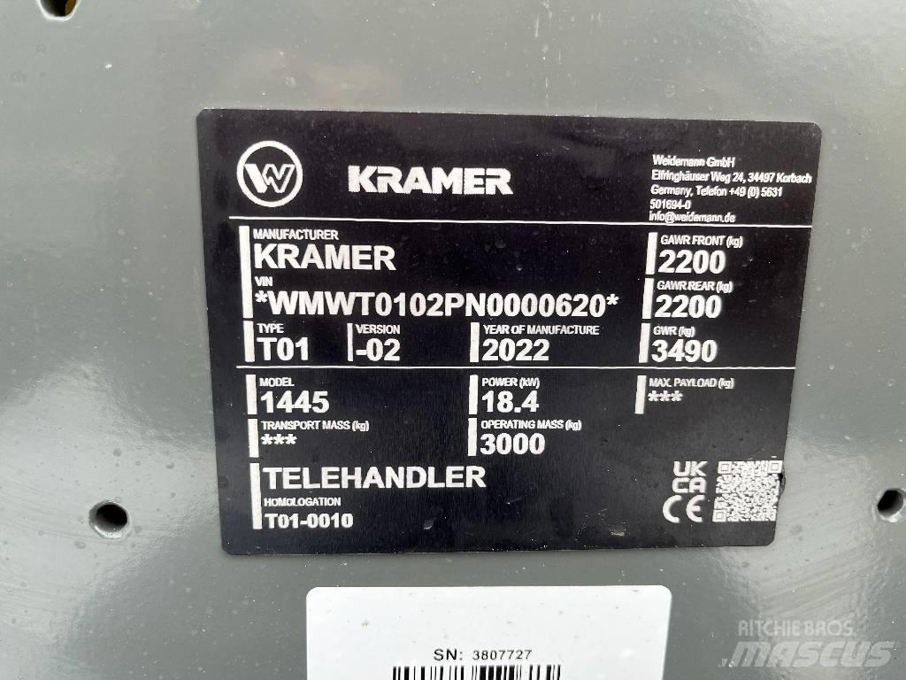 Kramer 1445 Cargadoras de ruedas telescópicas