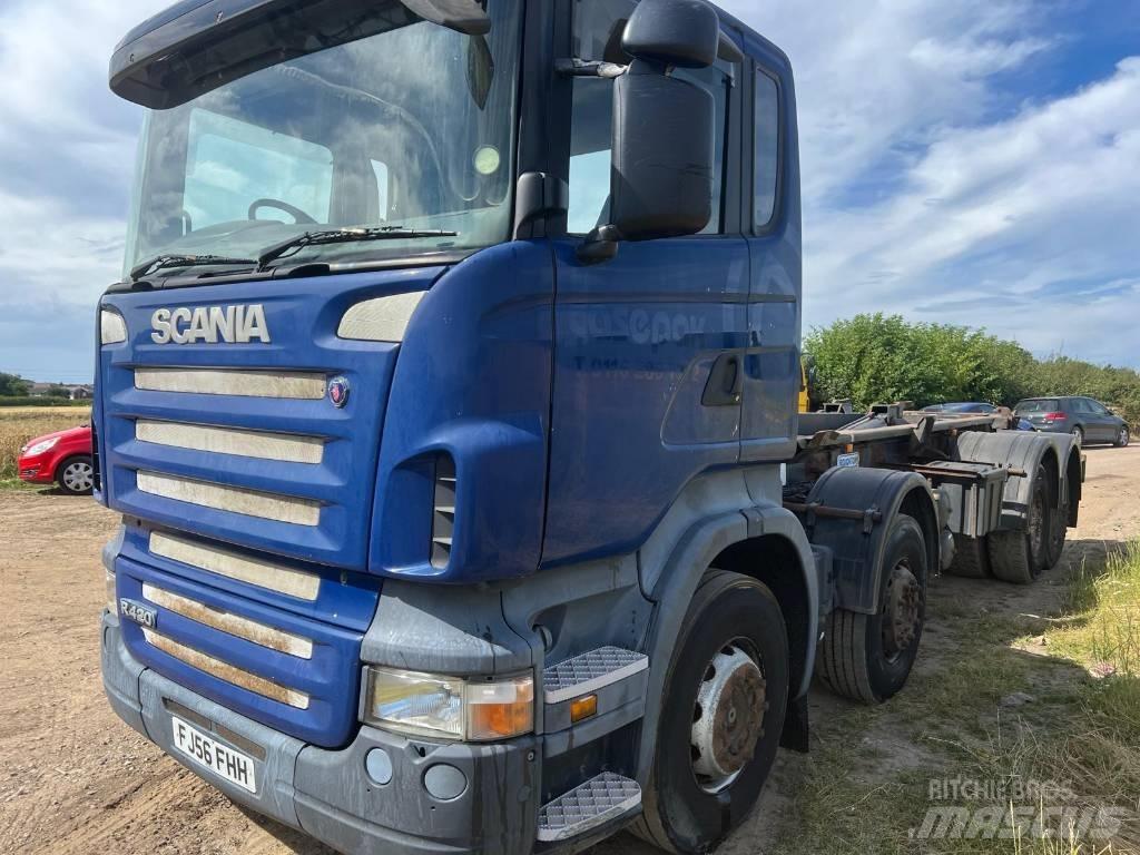 Scania R420 Camiones elevadores de gancho