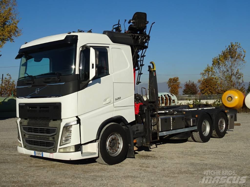 Volvo FH 500 Grúas cargadoras