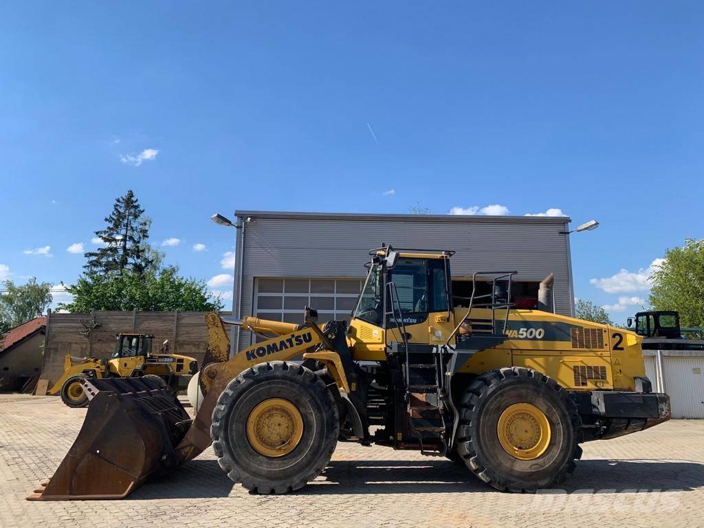 Komatsu WA 500-7 Cargadoras sobre ruedas