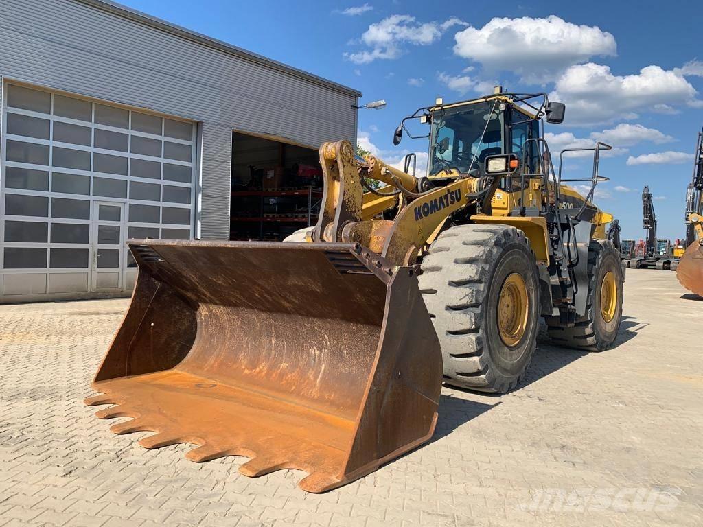 Komatsu WA 500-7 Cargadoras sobre ruedas
