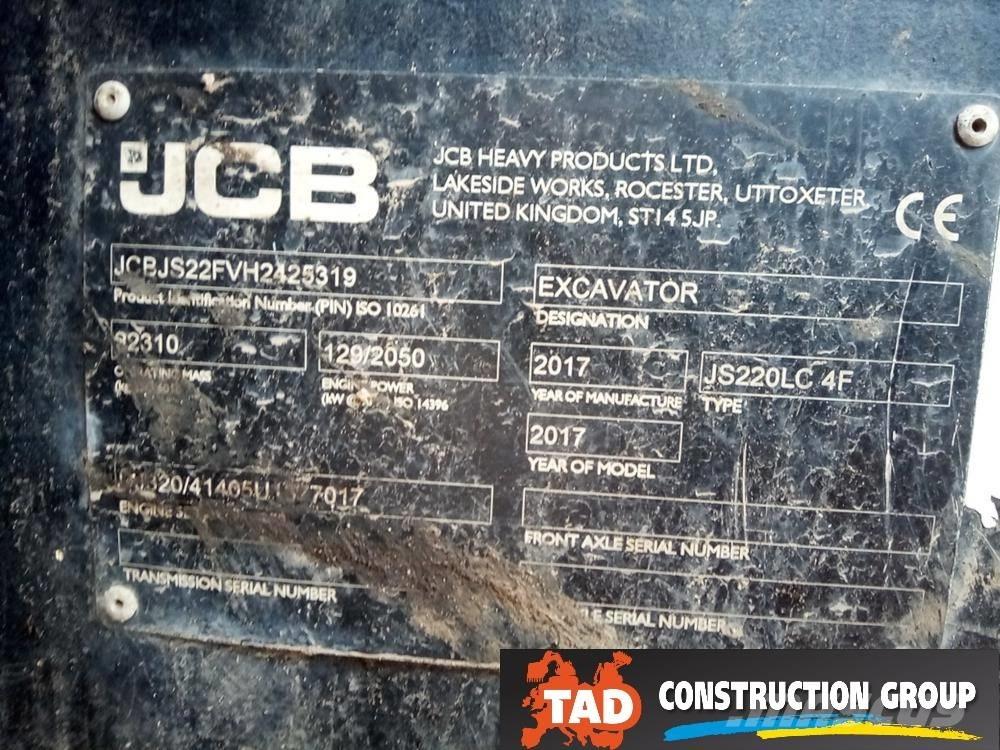 JCB JS 220 LC Excavadoras sobre orugas