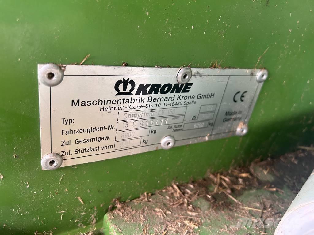 Krone CV150XC Empacadoras circular